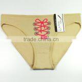 Yun Meng Ni Underwear Cute Bow Printing Briefs Sexy Ladies Panties thumbnail-3