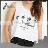 Crop Tops for Women 2015 Models Sleeveless Tops Bulk White Tank Tops thumbnail-1