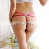 Stock 2016 New Women's Fashion Heart Shaped Bandage Sey Panties Briefs Knickers Lingerie Underwear Women Sey Panty G-strings Tho thumbnail-2