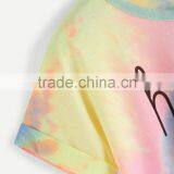 2017 New Arrival Baby Clothes Fashion Wholesale High Quality Hot Sale Short Sleeve Sublimation Printed Boutique Oem t Shirt thumbnail-3