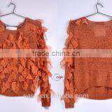 Casual Wearing Latest Design Ladies Long Special Patches Design Long Cardigan Sweater thumbnail-1