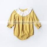4pcs/lot Girls Rompers Cotton Long Sleeve Ruffles Toddler Clothing Baby Kids Jumpsuit Infant Clothes thumbnail-3