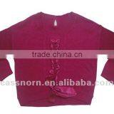 Mohair Women Long Sleeves Pullover Sweater thumbnail-1