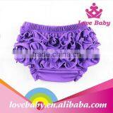 Fashional Toddler Clothing Baby Underwear Cotton Ruffle Blue Bloomer thumbnail-4