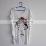 Ladies Stylish Casual T-shirt With Printing thumbnail-2
