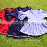 Baby Girl 3/4 Sleeves Shirts Top Fashion Girl t Shirt 100% Knit Cotton T-shirt Girl thumbnail-5