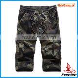 2017 Military Camouflage Elastic Waist Shorts for Men thumbnail-1