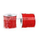 Red Elastic 1mm Polyamide Nylon Jewelry Thread Cord For Buddha/Mala/Prayer Beads thumbnail-3