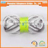 China Fancy Yarn Supplier Cheapest Wholesale 50% Acrylic 50% Polyester Yarn, Long Space Dyed Chunky Acrylic Yarn thumbnail-4