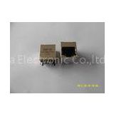 180 Degree  RJ45 Shielded Connector with 100M Filter, RJ45 with Transformer