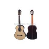 Handmade Concert Classical Guitar with Spanish Oblique Insert