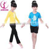 Girls Kids Outdoor Sportwear Custom Sports Tracksuits Dance Training Wear thumbnail-3
