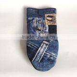 Heat Resistant Household Kitchen Duckbilled Neoprene Oven Mitt Glove thumbnail-1