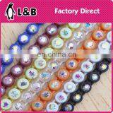 ab Color Crystal Rhinestone Sew on Strip Mesh Plastic Mesh Trimming