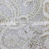 China Suppliers Flower Beaded Wedding Lace Fabric for Wedding Party thumbnail-3