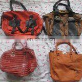 Used fashion lady purse used big school bags on sale second hand quality bags in China
