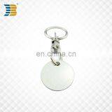 High Quality Custom Soft Enamel Blank Metal Game Trolley Coin Keychain thumbnail-3