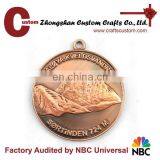 Promotional New Products Expert Factory Custom Quality Star Design Gold Plated Anniversary Medal thumbnail-6