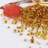 Shandong Zhuyuan Export Recycle Glass Bead Intermix 1-3mm3-6mm6-9mm Crystal Yellow Aggregates Glass Bead