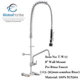 Stainless Steel commercial kitchen faucets pre rinse unit