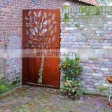 Outdoor Corten Steel Garden Screen Gate thumbnail-6