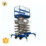7LSJY Shandong SevenLift High Hand Truck Mobile Electric Water Hydraulic Lift Table thumbnail-5