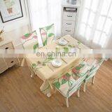 Water Resistant Flower Table Cloth Kitchen Dining Table Rectangular Party Table Covers Home Decoration Christmas Ornement thumbnail-4
