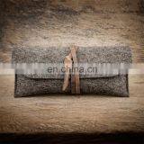 Red Color Glasses Display Bag Sunglasses Storage Organizer Felt Eyewear Pouch thumbnail-4