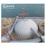 Prefabricated Steel Structure Dome Coal Storage Warehouse Building thumbnail-3