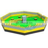 Mechanical inflatable eliminator mat meltdown game for sale,Inflatable roller machine