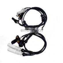 New Set 4Pcs ABS Wheel Speed Sensor Front Rear For BMW 34521182159 34521182160 thumbnail-3