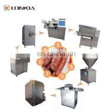 LONKIA Professional 304 Stainless Steel Sausage Production Machine Line for Chicken Fish Pork Sausages thumbnail-3