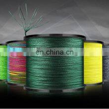 New 9 Strands 100m/300m/500m PE Tackle Fishing 5 Colors Polyethylene Angry Fish Braided Line