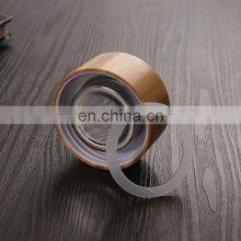 Tea Fruit Infuser Crystal Water Bottle Double Wall High Borosilicate Glass Drinking Travel Cup Bamboo Lid With Custom Logo thumbnail-5