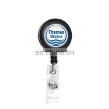 Customized PVC Retractable Badge Reel ID Card Retractable Badge Holder