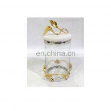 Brass Lid Designer Decorative Canister