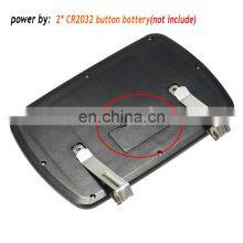 Autoaby Universal LED Car Interior Mirror Touch Switch Makeup Mirror Sun Visor Clear Interior HD Mirror 170*110mm-no Battery thumbnail-5