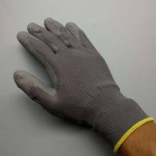 13 Gauge Polyester Liner Polyurethane/PU Coating PPE Gloves With EN388 3131X BA SAFETY thumbnail-1