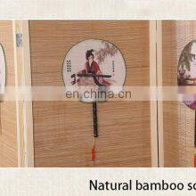 4 Panels Bamboo Room Dividers Chinese Antique Style Wood Room Divider Decorative Interior Screens & Room Dividers thumbnail-4