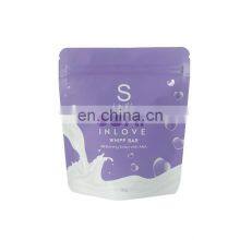 Custom Stand up Pouch Cute Pink Flexible Bopp Herbs Shampoo Facial Clear Soap Poly Plastic Pouch Packaging Mylar Bag thumbnail-1