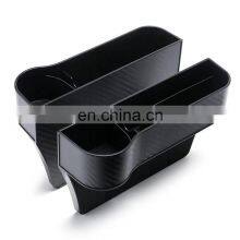 Car Seat Console Organizer Pocket Car Seat Gap Storage Box Multi-Function Leather Car Water Cup Holder for Snacks thumbnail-2