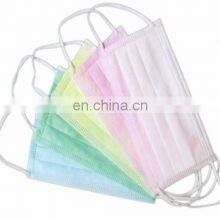 Party Face Masks 3 Ply Disposable Non Woven Mascarillas Manufacturer Face Mask on Sale Buyer