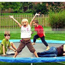 Kids Play Ground Equipment Outdoor Mini 14ft 15ft 16ft Trampoline With Enclosure Net thumbnail-3