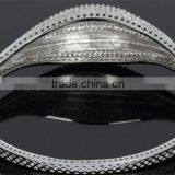 Brass Bracelet Luxury Wedding Gift Romantic Women Marriage Bangle Jewelry Gold thumbnail-4