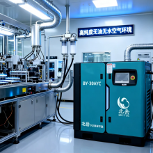 Fixed Screw Compressor.8BarSpiral Compressor.Intelligent Frequency Conversion Technology.More Energy-efficient. thumbnail-1