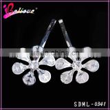 Cheap hair brush metal pins wholesale hair pins, silver flower pins for kids girls