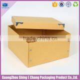 2016 Cheap Drawstring Packing Carboard Shoe Paper Clear Folding Box thumbnail-4
