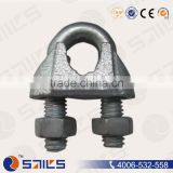 hot dip galvanized din741 wire rope clamp