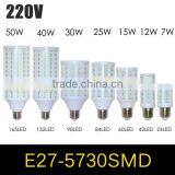 High Power SMD5730 E27 Lampada LED Lamp 220V Ampoule LED Bulb 7w 12w 15w 25w 30w 40w 50w E14 Bombillas LED Light Bulb Spotlight