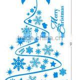 Black Vinyl Christmas Wall Decals for Window Decoration thumbnail-3